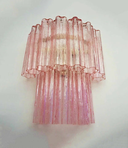 Pink Murano Glass Wall Sconces