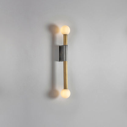 Pole and Circile Wall Lamp