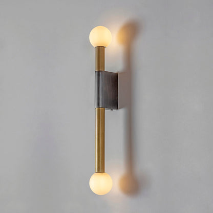 Pole and Circile Wall Lamp