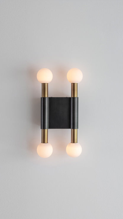 Pole and Circile Wall Lamp