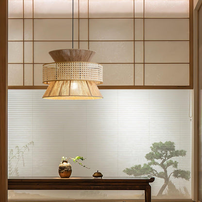 Rattan Bamboo Pendant Lamp
