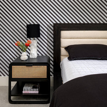 Raw Marble Table Lamp