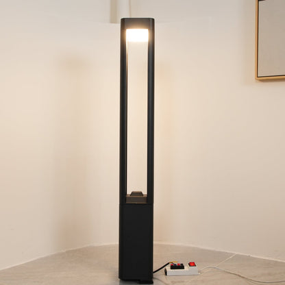 Rectangular Column Garden Outdoor Light