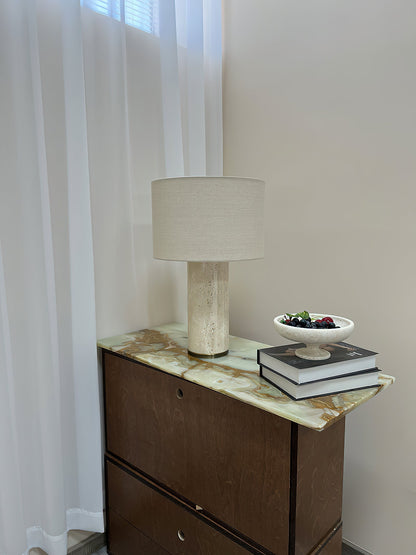 Remi Stone Table Lamp