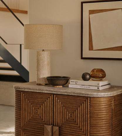 Remi Stone Table Lamp