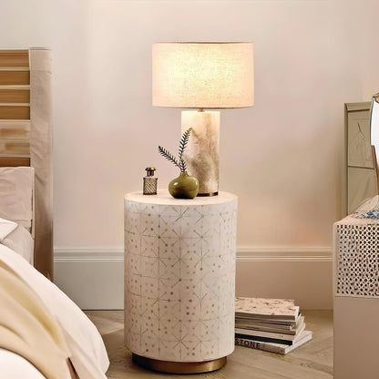 Remi Stone Table Lamp