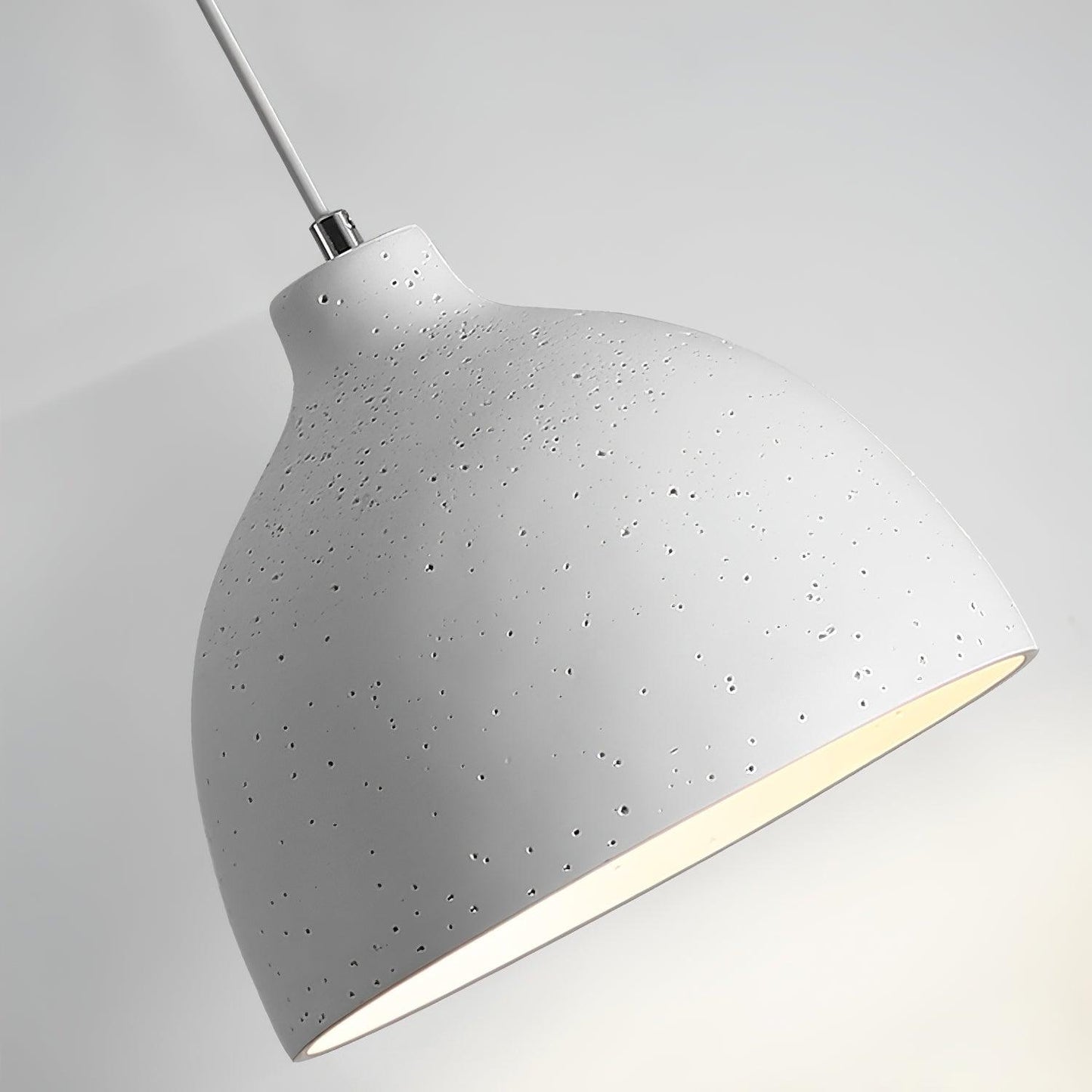 Resin Bowl Pendant Lamp