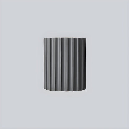 Resin Ribbed Wall Lamp