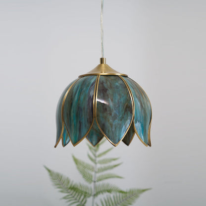 Retro Lotus Pendant Lamp