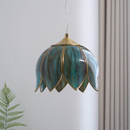 Retro Lotus Pendant Lamp
