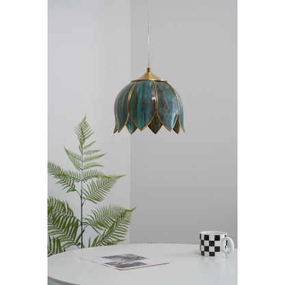 Retro Lotus Pendant Lamp
