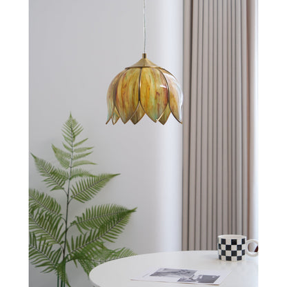 Retro Lotus Pendant Lamp