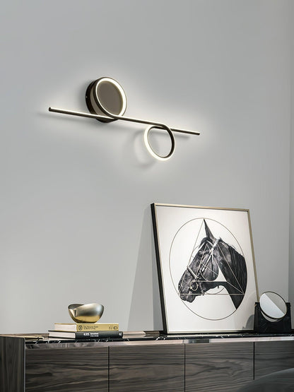 Rhythmic Line Wall Light
