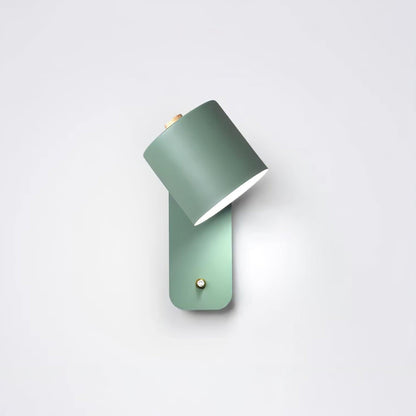 Rotatable Cylinder Plug-in Wall Lamp