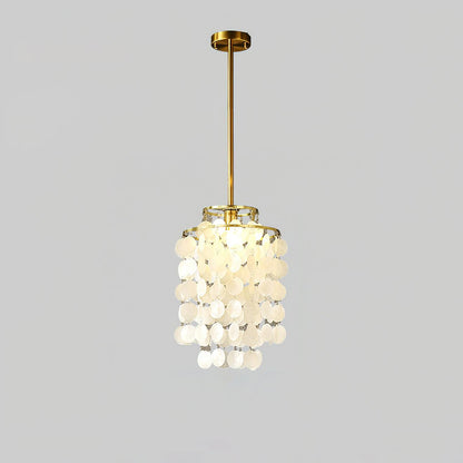 Round Shell Chandelier B