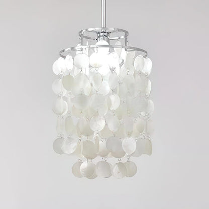 Round Shell Chandelier B