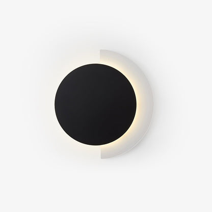 Rounded Abstract Art Sconce