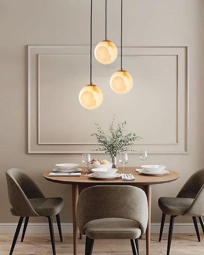 Savina Alabaster Pendant Light