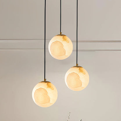 Savina Alabaster Pendant Light