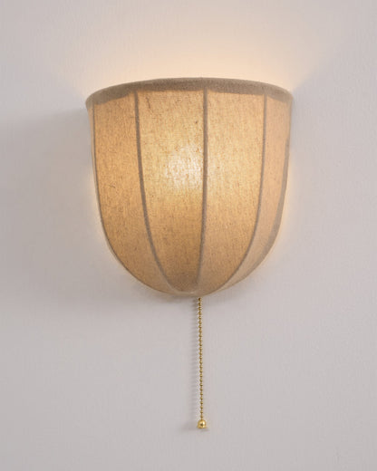 Sienna Linen Wall Sconce