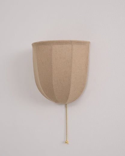 Sienna Linen Wall Sconce