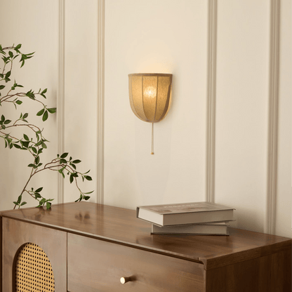 Sienna Linen Wall Sconce