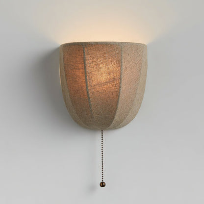 Sienna Linen Wall Sconce