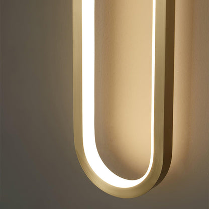 Simple Elliptical Wall Sconce