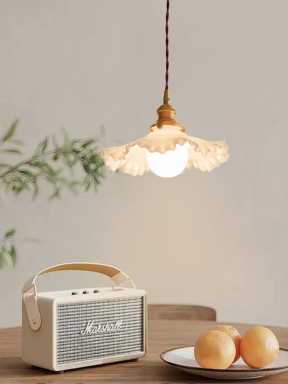 Small Floral Pendant Lamp