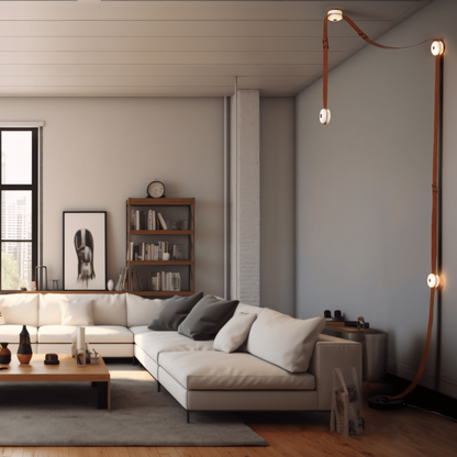 Snaps LED Floor-to-Ceiling Lamp