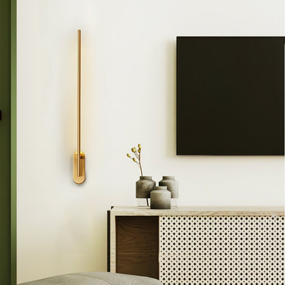Stick Shaped Metal Sconce