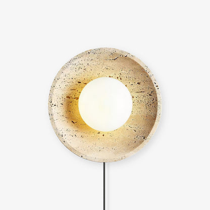 Stone Eclipse Plug-in Wall Light
