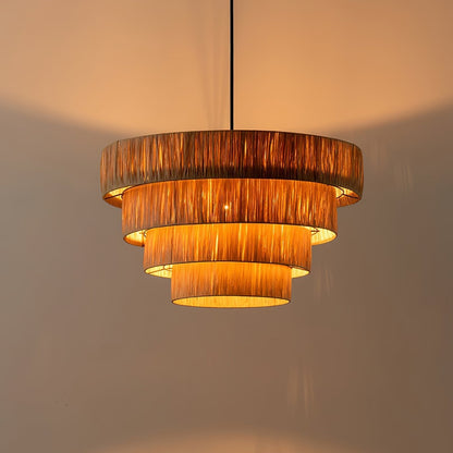 Straw Art Pendant Light