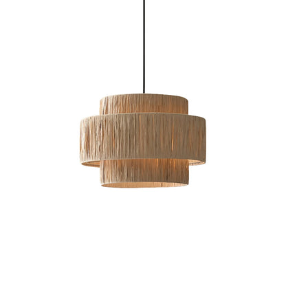 Straw Art Pendant Light