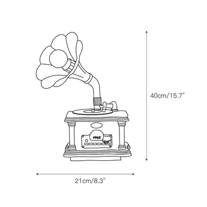 Phonograph Table Lamp