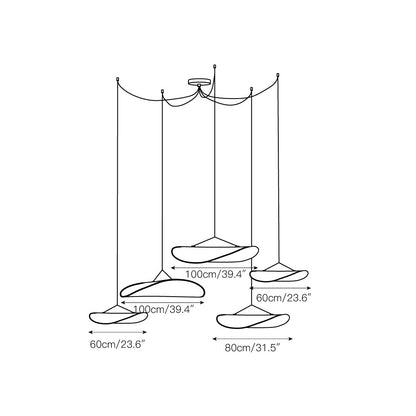 Tense Dupont Paper Pendant Lamp