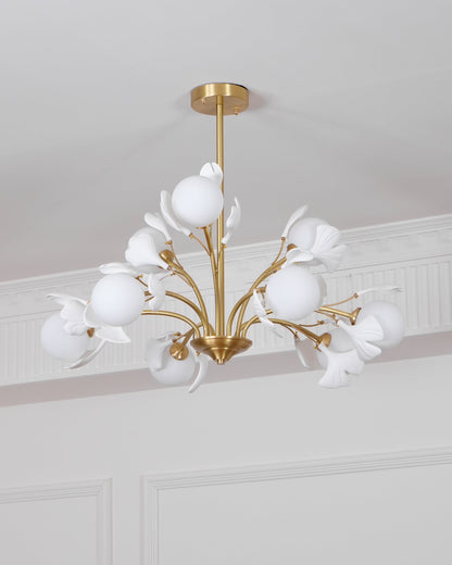 Thalassa Gingko Chandelier