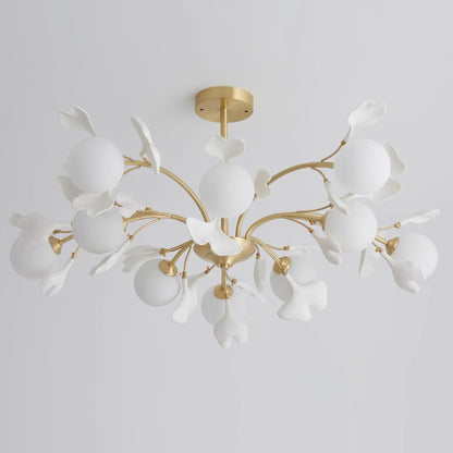 Thalassa Gingko Chandelier