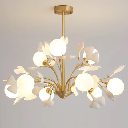Thalassa Gingko Chandelier