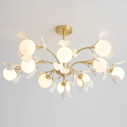 Thalassa Gingko Chandelier