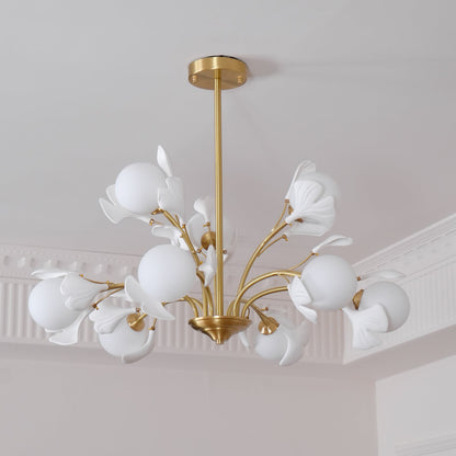 Thalassa Gingko Chandelier