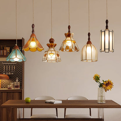 Tiffany Stained Glass Pendant Lamp