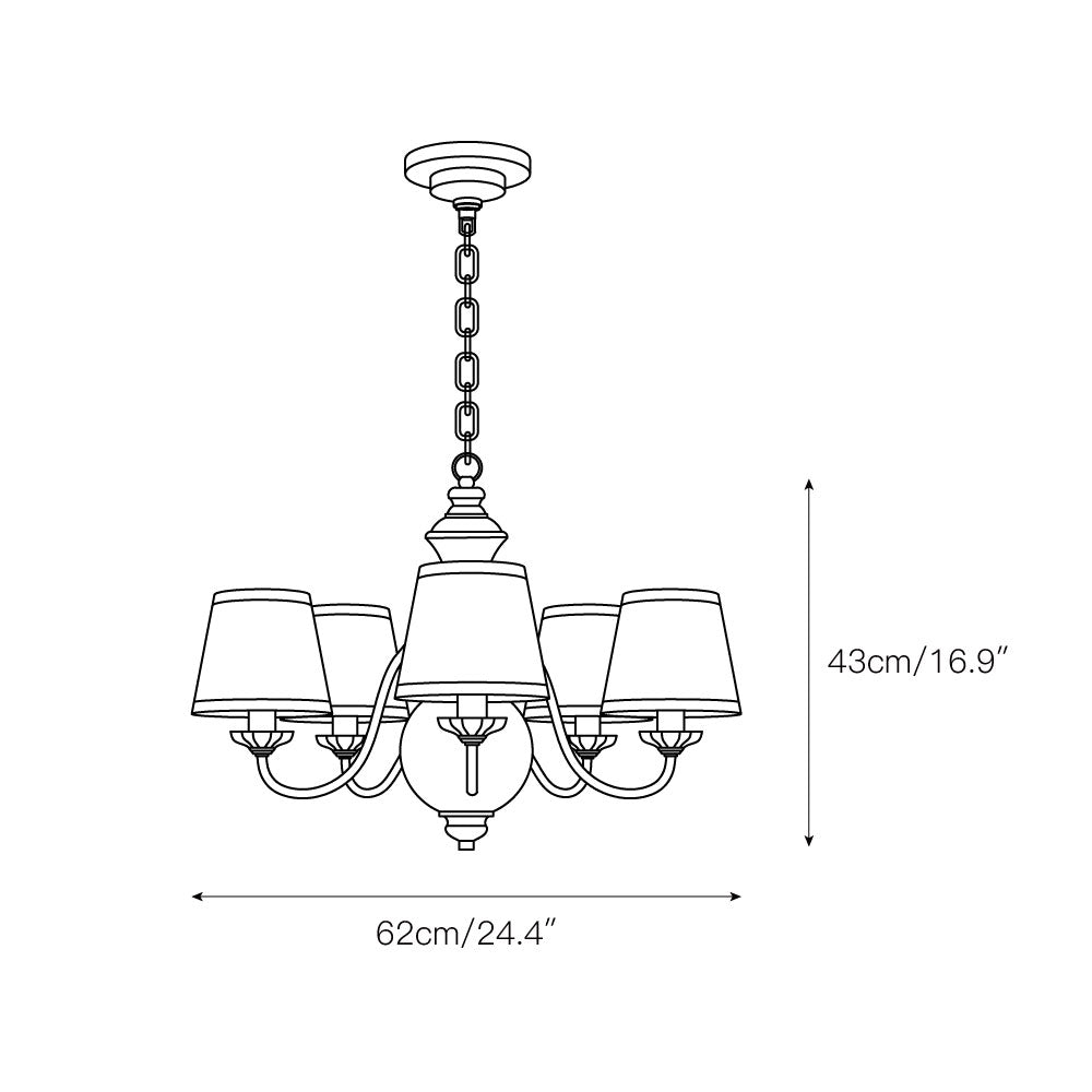 Tofty Chandelier – Keyming