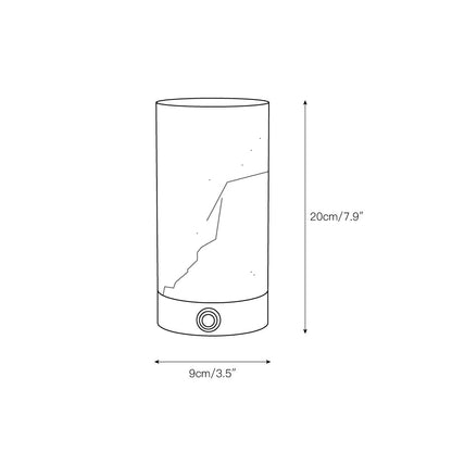 Totem Alabaster Table Lamp (built-in battery)