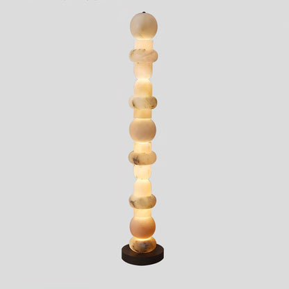 Spanish Alabaster Floor Lamp