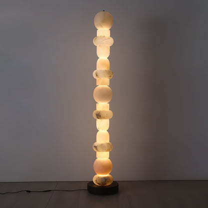 Spanish Alabaster Floor Lamp
