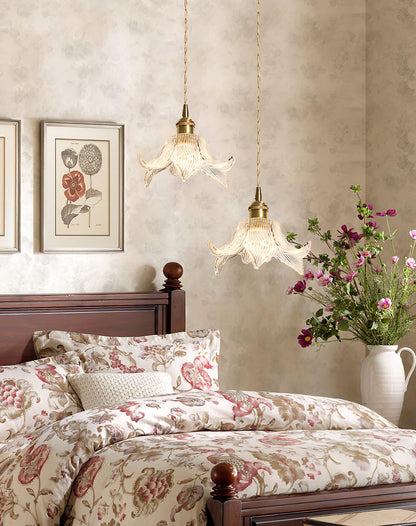 Transparent Crystal Pendant Light