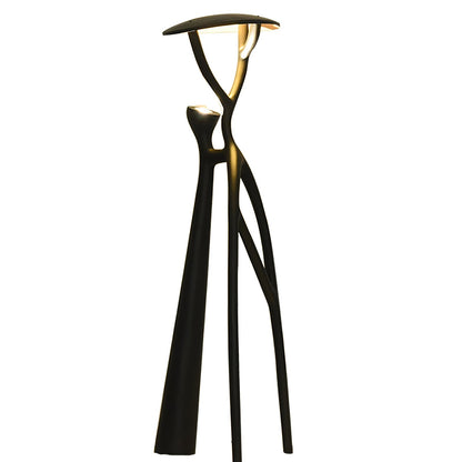 Gothic Tree Sculpture Floor Lamp
