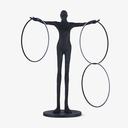 Trinity Life Sculpture Floor Lamp