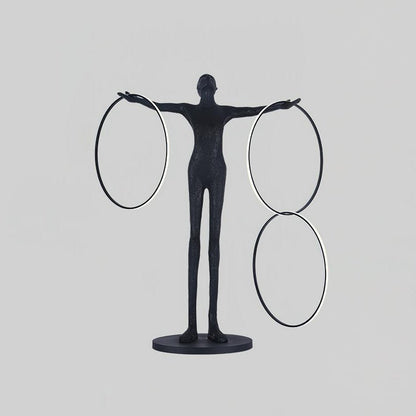 Trinity Life Sculpture Floor Lamp